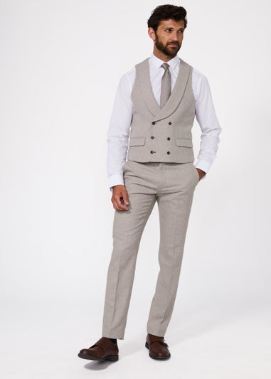 Broken Stitch Hemmingway Mink Waistcoat