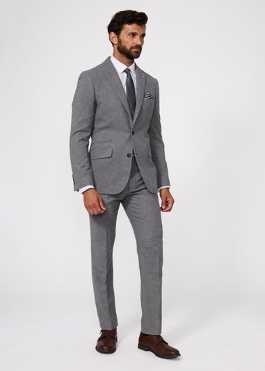 Broken Stitch Andersen Grey Suit Jacket