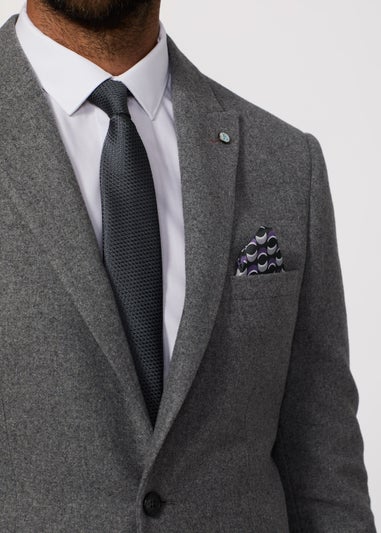 Broken Stitch Andersen Grey Suit Jacket