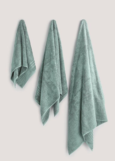 Duck Egg 100% Egyptian Cotton Towels