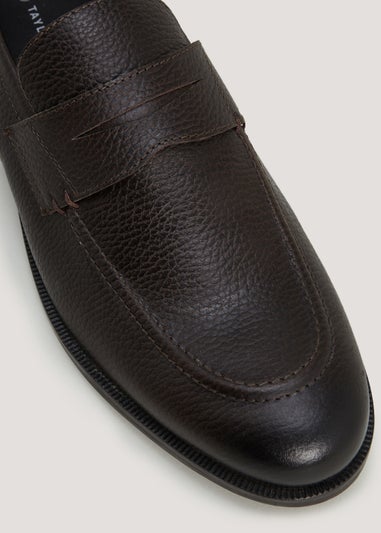 Brown Leather Loafers