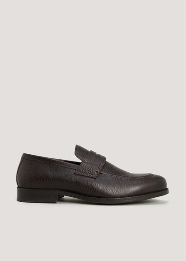 Brown Leather Loafers