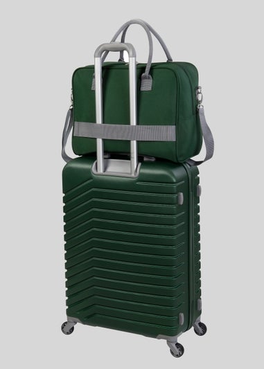 IT Luggage Green Hard Shell Suitcase