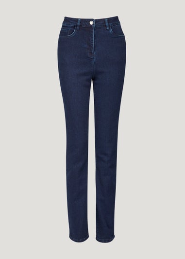 Et Vous Indigo Sculpt & Shape Straight Fit Jeans