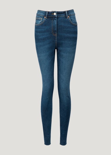 April Dark Wash Ankle Grazer Super Skinny Jeans