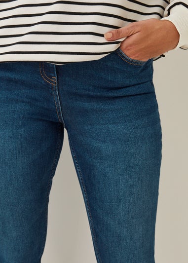 April Dark Wash Ankle Grazer Super Skinny Jeans