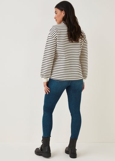 April Dark Wash Ankle Grazer Super Skinny Jeans