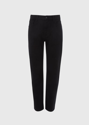 Black Straight Fit Jeans