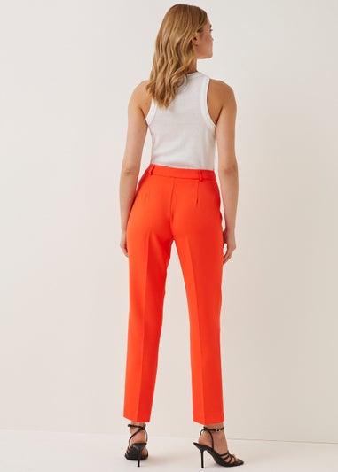 Be Beau Orange Tapered Trousers