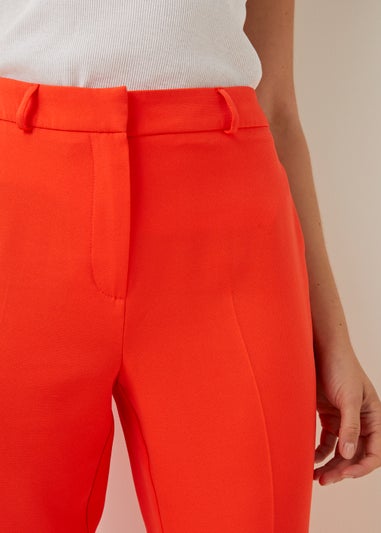 Be Beau Orange Tapered Trousers