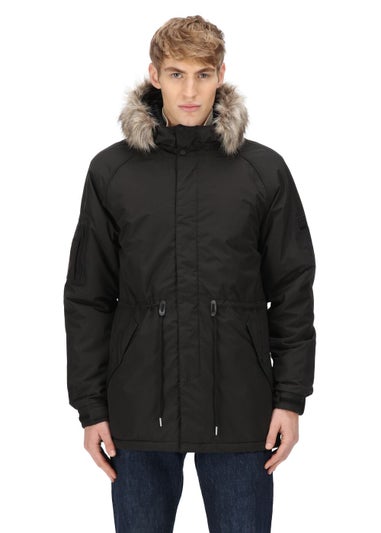 Regatta Salinger III Black Parker Waterproof Jacket Matalan