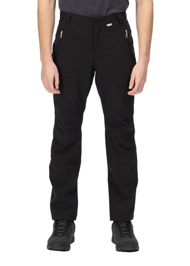 Black Clipper Trousers - Matalan