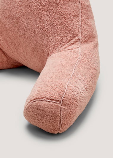 Pink Teddy Fleece Cuddle Cushion (70cm)