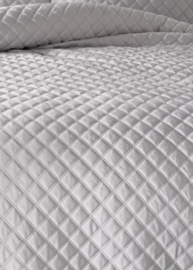 Grey Velvet Pinsonic Duvet Cover