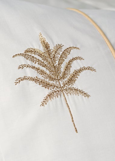 White Palm Tree Duvet Cover