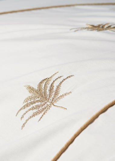 White Palm Tree Duvet Cover