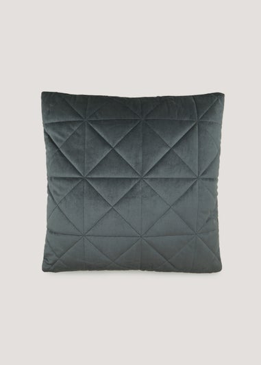 Charcoal Velvet Cushion (45cm x 45cm)