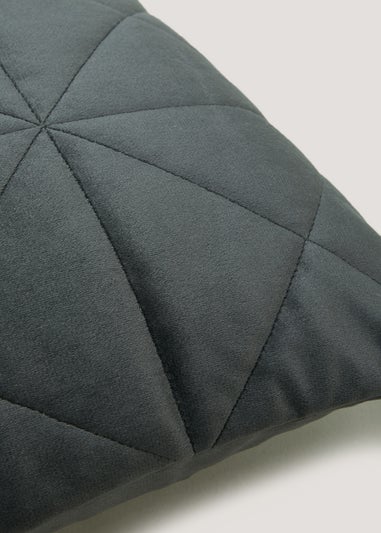 Charcoal Velvet Cushion (45cm x 45cm)