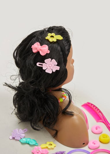 Brunette Doll Styling Head