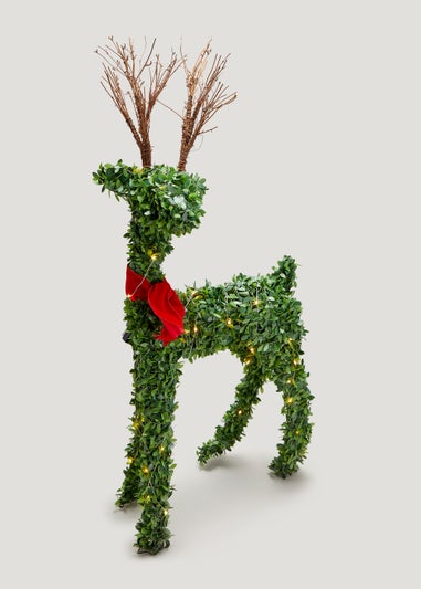 LED Reindeer Topiary (96cm x 22.5cm x 43.5cm)