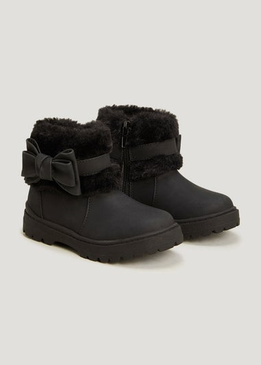 Matalan girls cheap black boots