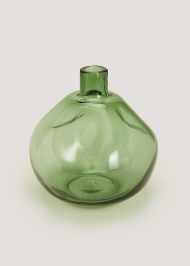 Green Round Vase (24cm x 22cm)