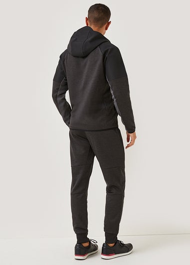 US Athletic Black Cuffed Joggers