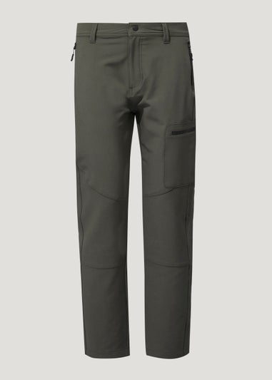 Grey Fleece Lined Trek Trousers