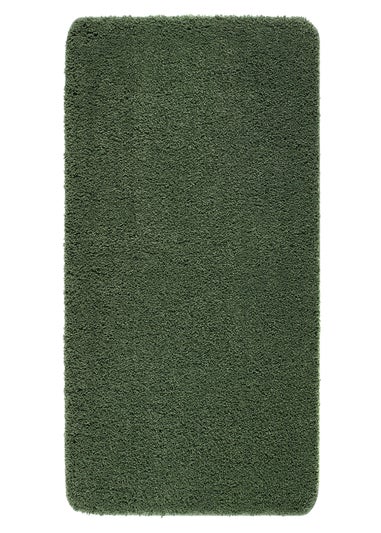 Deep Pile Green Washable Muddle Mat (120cm x 80cm)