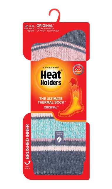 Heat Holders Original Stripe Thermal Socks