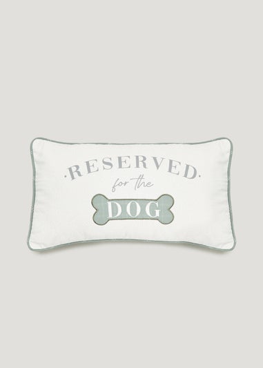 Check Print Dog Cushion (30cm x 50cm)