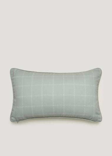 Check Print Dog Cushion (30cm x 50cm)