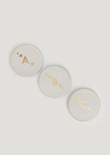 Alphabet Star Coaster (10cm)