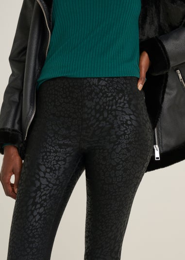 Animal store print jeggings