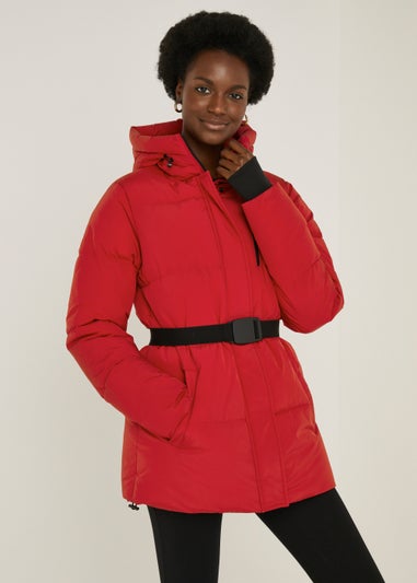 Matalan red deals fur coat