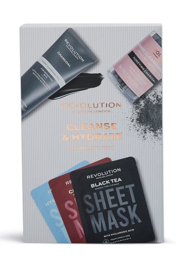 Revolution Cleanse & Hydrate Skincare Trio