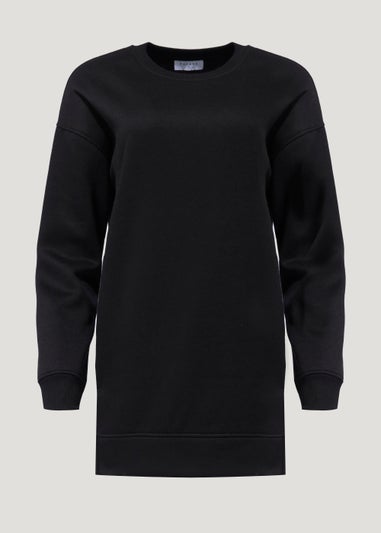 Black Longline Sweatshirt