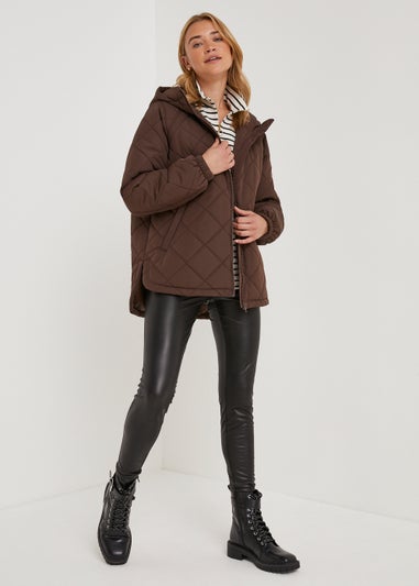 Jessie Black PU High Waisted Trousers