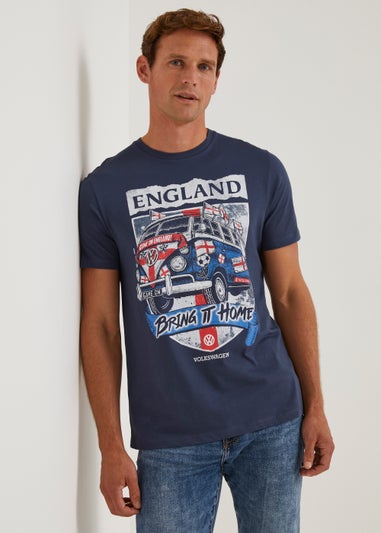 Blue England Volkswagen T-Shirt