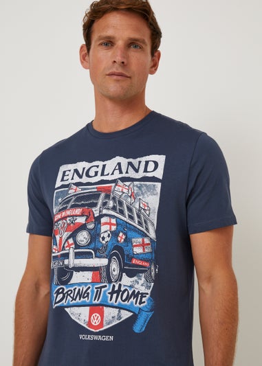 Blue England Volkswagen T-Shirt