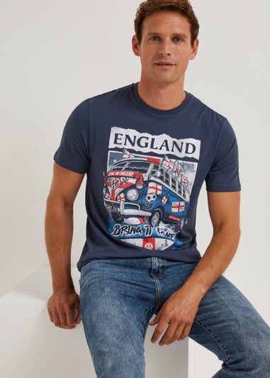 Blue England Volkswagen T-Shirt