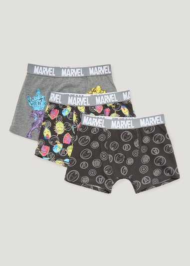 Kids 3 Pack Marvel Trunks (2-7yrs)