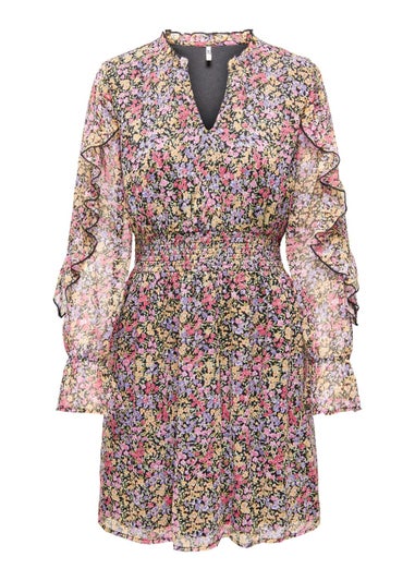 JDY Berry Floral Print Dress