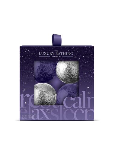 Luxury Bathing Company Sleep Easy 4 Bath Fizzer Set