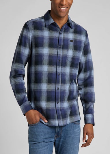 Lee Blue Check Shirt