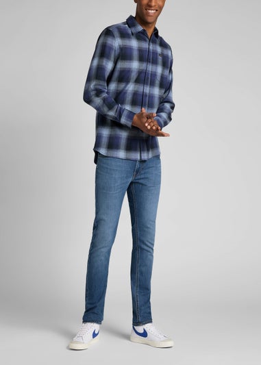 Lee Blue Check Shirt