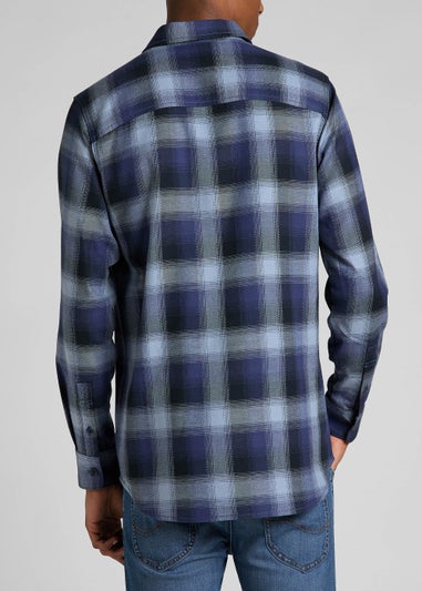 Lee Blue Check Shirt