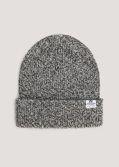Khaki Twist Yarn Beanie Hat
