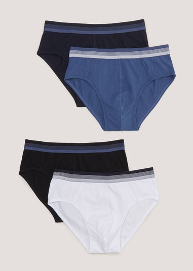 4 Pack Stripe Briefs