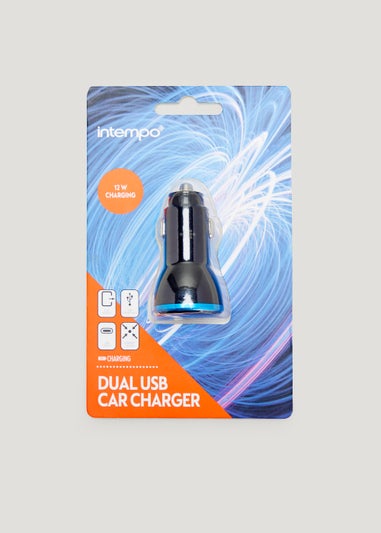 intempo Dual Port USB Car Charger
